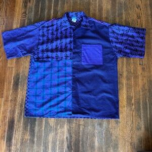 Vintage Disney  80’s character fashions purple shirt made in USA Mickey XL